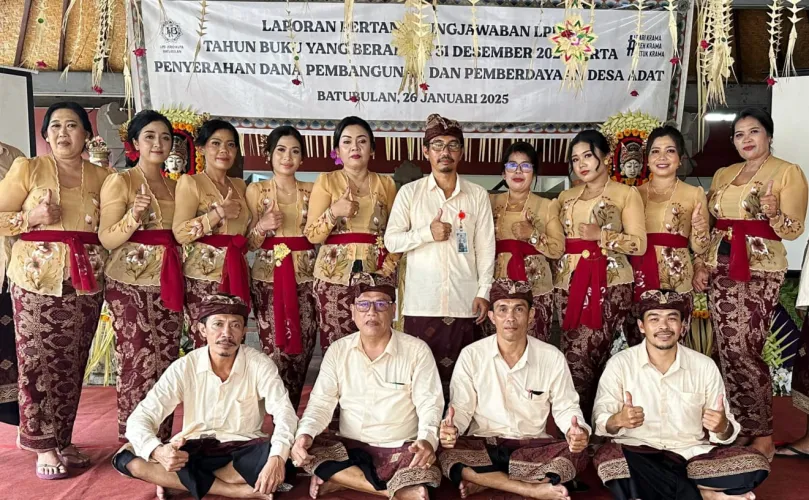 Pemucuk LPD Desa Adat Jero Kuta Batubulan, I Nyoman Mardiana Mengabdi dengan Hati